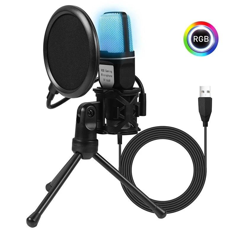 Shure Mic Sm58 - Профессиональный конденсаторный микрофон для игрового компьютера,
