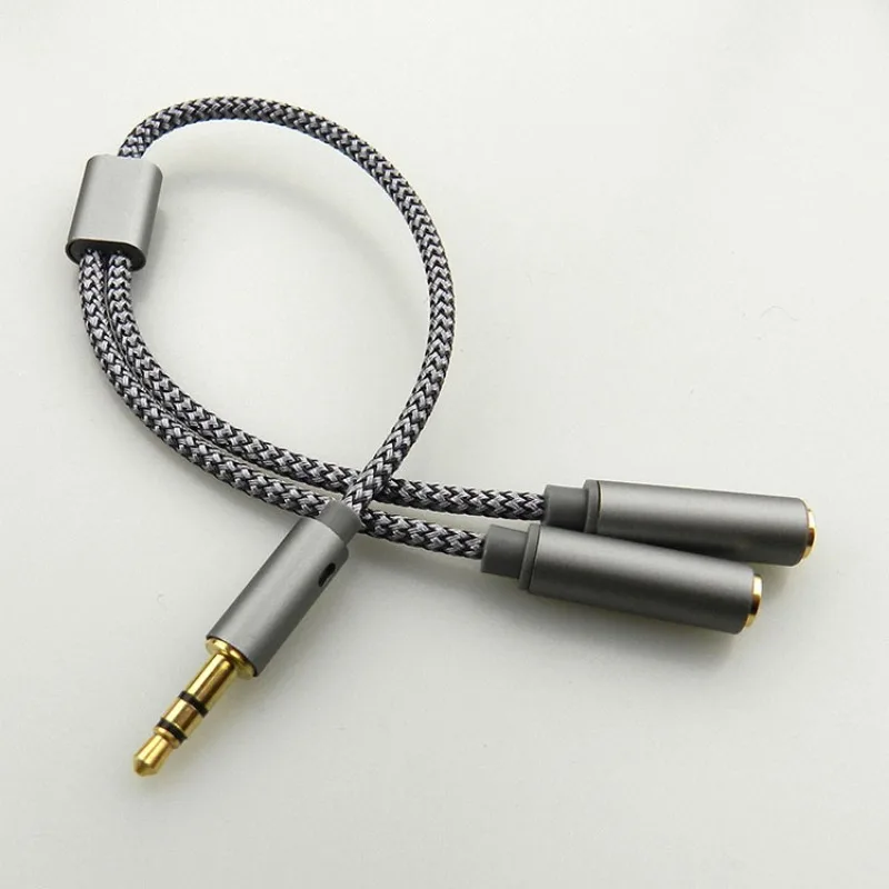 Earphone Splitter Jack - Аудиоразветвитель 3,5 мм, 1 штекер на