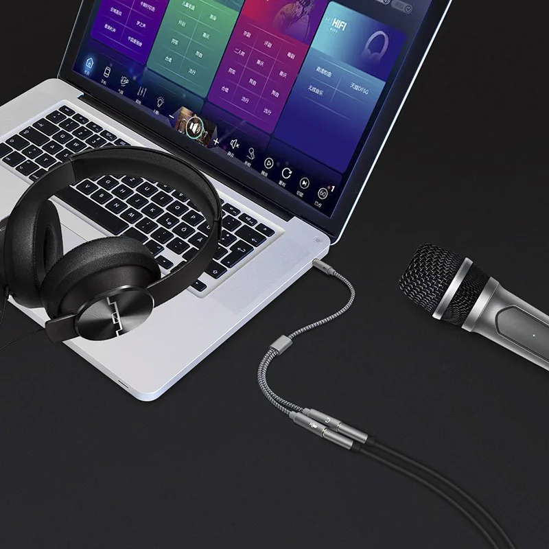 Аудиоразветвитель для гарнитур – обзор и цена Earphone Splitter Jack
