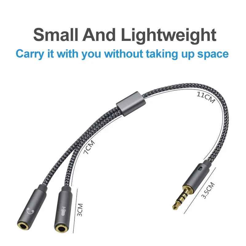 Аудиоразветвитель для гарнитур – обзор и цена Earphone Splitter Jack